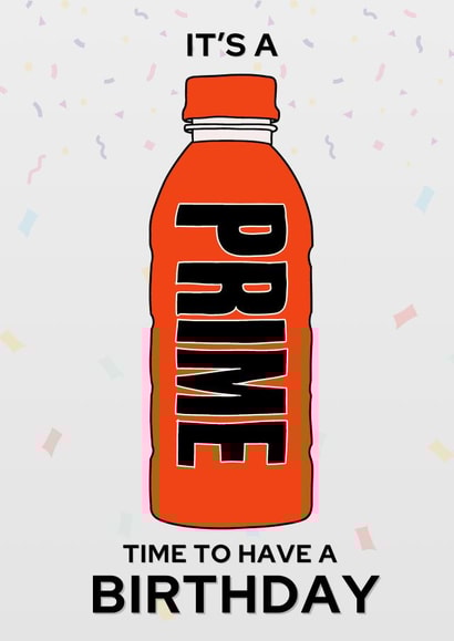 Prime Birthday Card - KSI and Logan Paul created by byPolyfox
