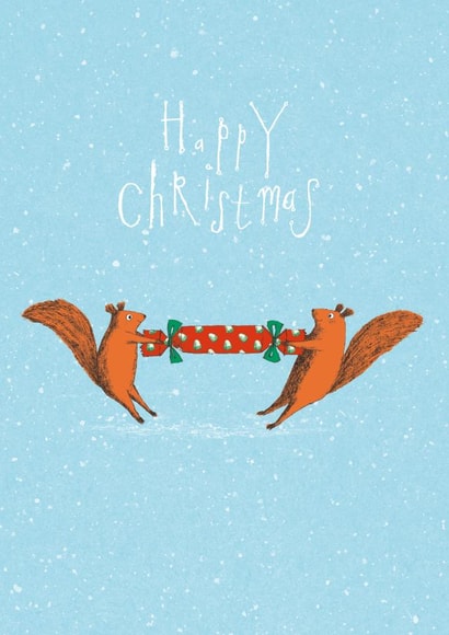 Cute Christmas card for families and children - Nutcracker created by Paper Bird