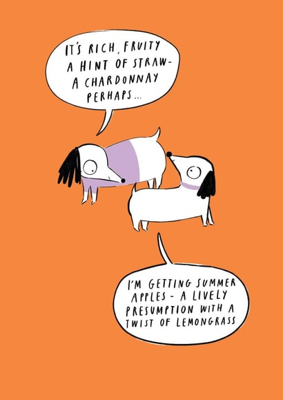 Funny Dog Card - Birthday - Just Because - Send A Smile created by Paperlink and Meraki Greeting Cards