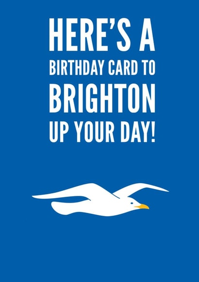 Brighton Birthday Card created by Elgo Designs