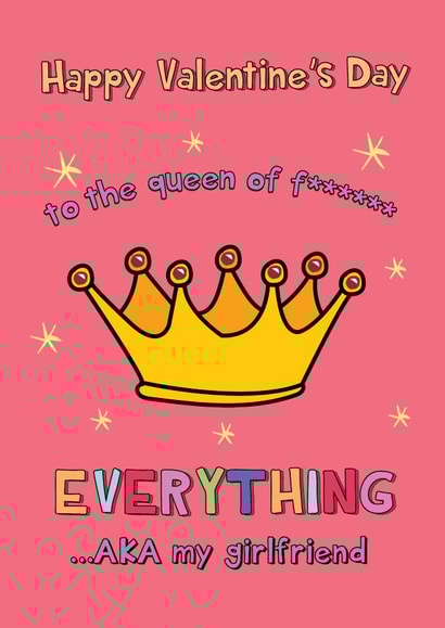 Happy Valentine's Day - Girlfriend - To The Queen Of Everything created by @Laura Lonsdale Designs