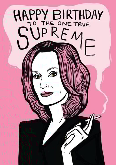 Funny Supreme Card - For an American Horror Story Lover created by DEMON LOUD
