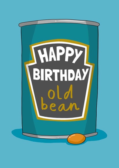 Funny Birthday Card - For Your Favourite Old Bean! created by Running with Scissors