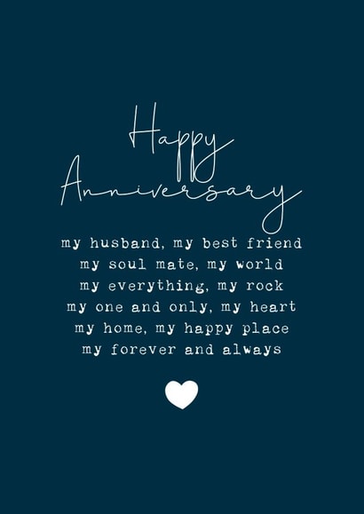 My Forever and Always - Husband - Anniversary Card created by Cake For Breakfast