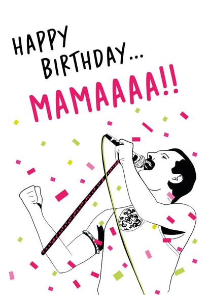 Funny birthday card for your mum! created by Rebecca Enos