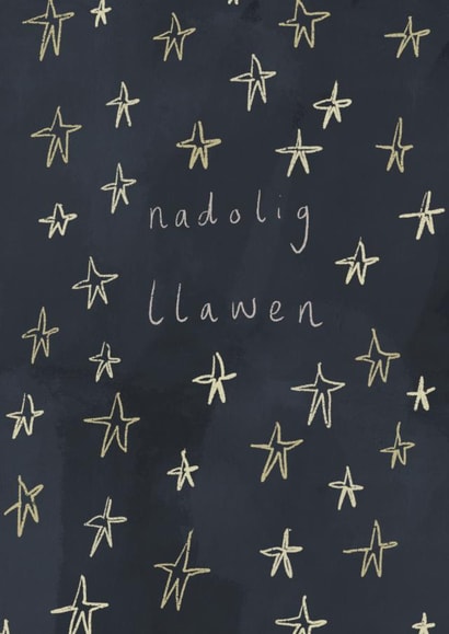Nadolig Llawen - welsh Christmas card created by By Saffron