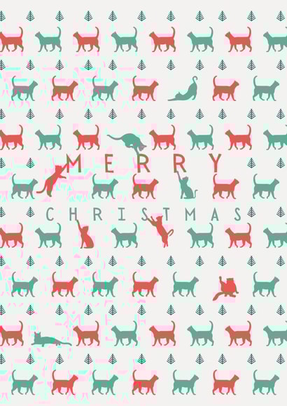 Funny Christmas Cats Card created by Roberto Nieto