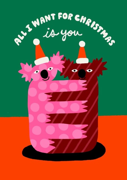 All I Want for Christmas Is You created by Aley Wild Illustration