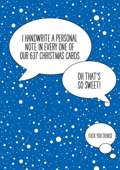 Funny Christmas card for the over-achiever in your life. created by THIS MAMA DOES