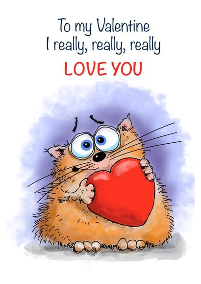 Cute card for the one you love l created by Scribbly Diddly