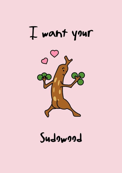 Rude Valentines card - Pokemon - Sudowoodo created by Rishi