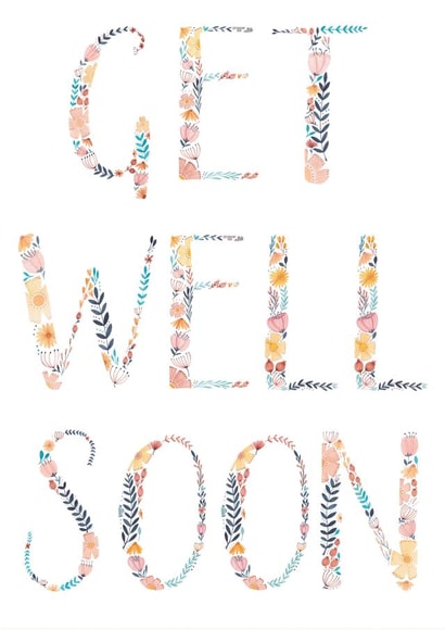 Get Well Soon created by Louise Jewell