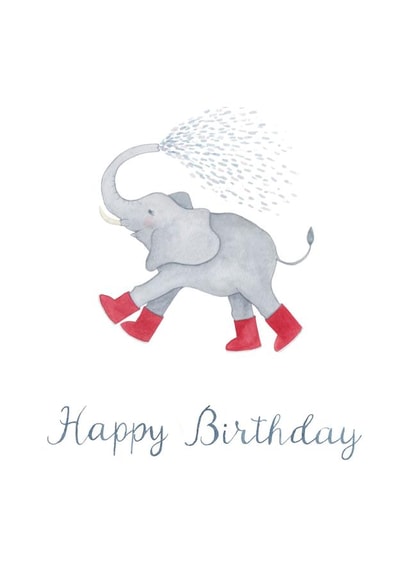 Cute Kids Birthday Card created by Louise Jewell