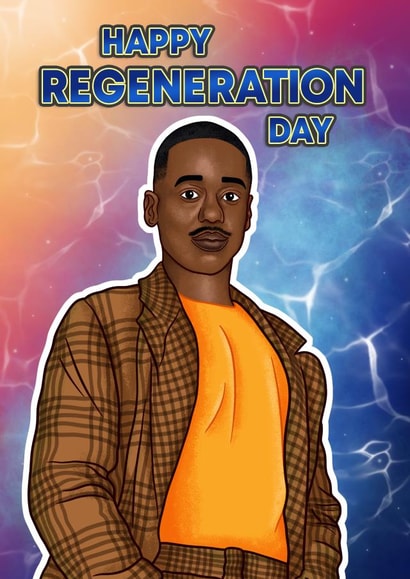 Happy Regeneration Day - Fun Doctor Who Birthday Card created by Blue Kiwi Design