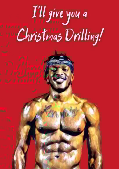 KSI Christmas Drilling Card created by Apexity Greetings