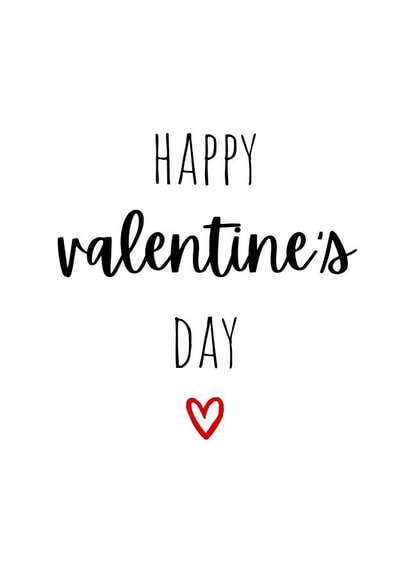 Classic Valentine’s Day card - For Partner created by Amy (Hedgecards)