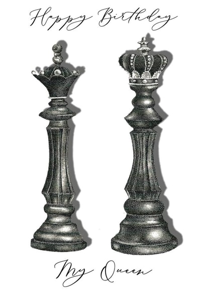 Cute and Stylish Birthday card for wife, girlfriend, friend.
Happy Birthday created by Elise Brown