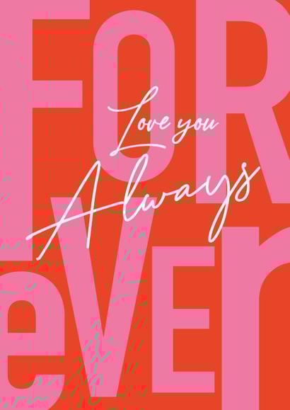 Love you Always, Chic Romantic Card created by Essentially Nomadic Designs