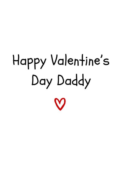 Cute Valentine’s Day Card - To Daddy - From the Kids created by Amy (Hedgecards)