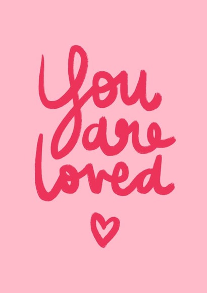 Cute, Modern, Handwritten Galentine's Card for Best Friend created by Designed by Zena