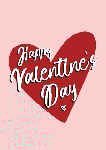 Happy Valentine's Day - Classic Heart created by Brainbox Candy