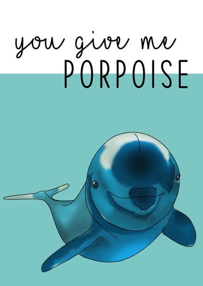 You give me porpoise created by Mayfield Valley