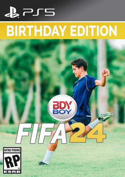 ps5 fifa Personalised Photo Card 13123 created by ShortRound888