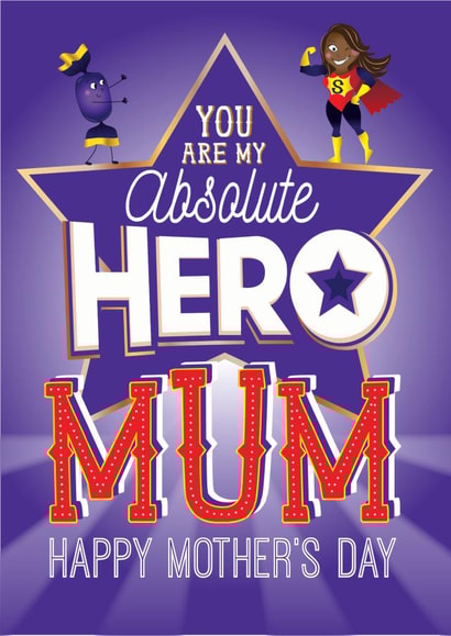 Mum Cadbury Chocolate Hero Card - Mother's Day created by la la la Designs