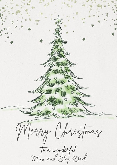 Cute, Christmas Card for Mum and Step Dad. created by Lauren Rees
