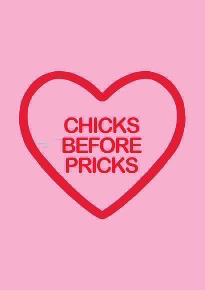 Cute & funny card  for your Galentine! created by Swallow Designs