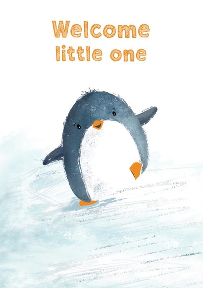 Cute 'new baby' card created by Alexandra Elliot Designs