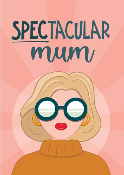 Spectacular Mother's Day Card - Modern Mum - Fashion created by Bev O'Connor || @oconnordesign