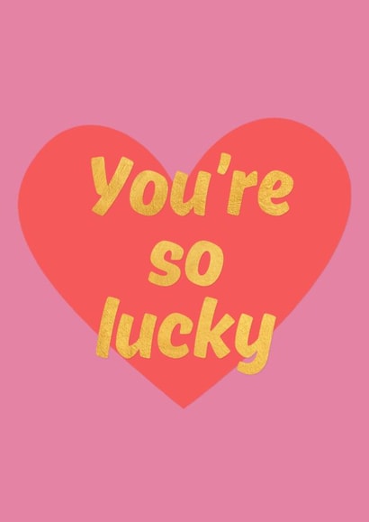 Funny Valentines card for someone you love! created by Louise Parr Studio