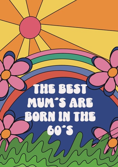 Retro Mother’s Day card - 60’s inspired created by Cardie created