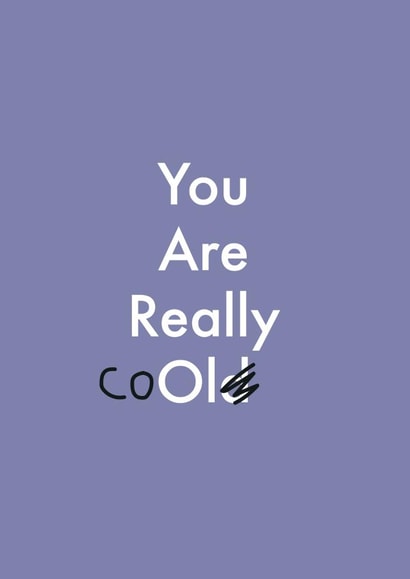 You are cool Birthday card created by OBJECTABLES