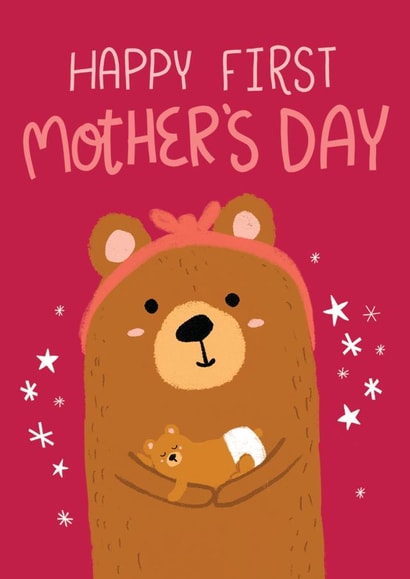 Adorable first Mother's Day card - for the new mum! created by Fox Card Co