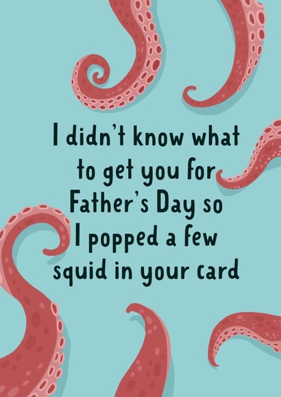 Funny Father’s Day Card - Dad Joke - Few Quid created by Running with Scissors