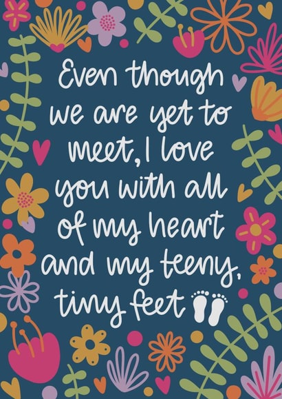 Heartfelt Mothers Day Card - for Mum to be created by Nurture and Cheer