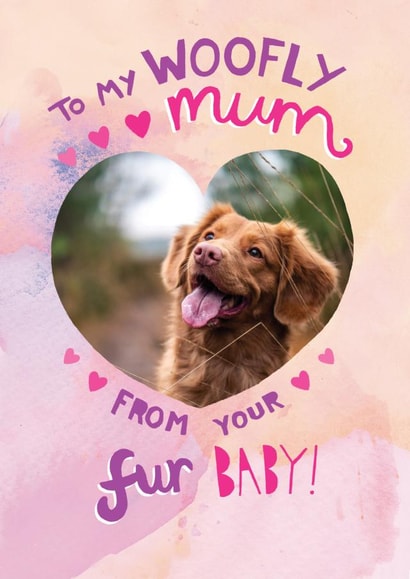 Cute Mother's Day Photo Card - From the Dog created by Pencilface