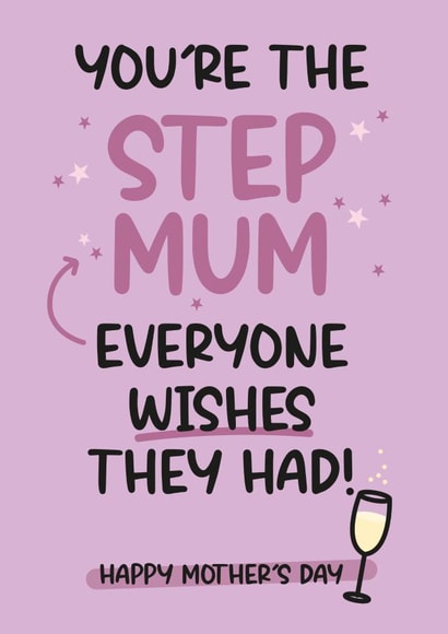 Heartfelt Mother's Day Card - Step Mum created by Twisted Haggis