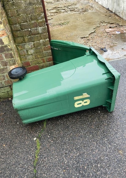 Funny Birthday Card - 18th - Bin created by OBJECTABLES