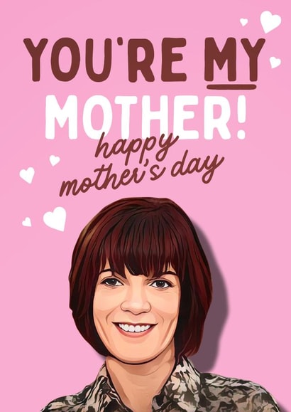 Funny Mother's Day Card - Diane - The Traitors created by Mrs Best Paper Co.