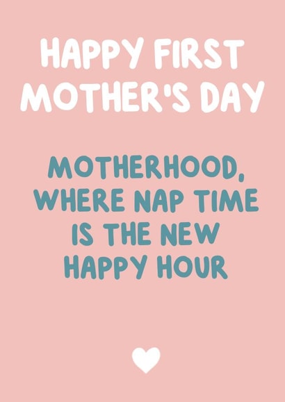 Funny Mother's day card - for a new mum created by @MarcoLooks
