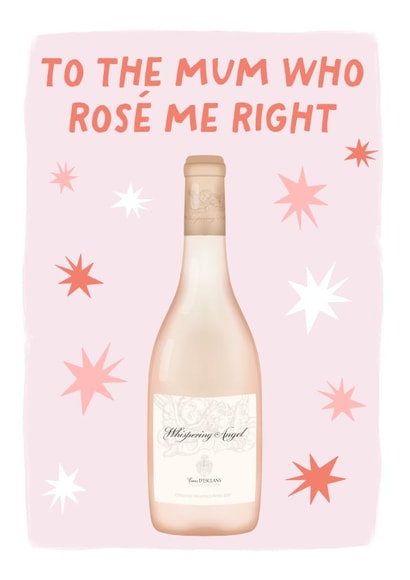 Cute Mother's Day card - Rose Pun created by Elena Smith