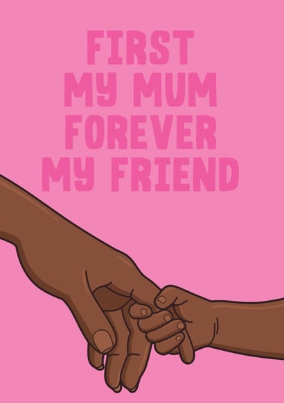 Cute Mother's Day Card - Forever my Friend created by Filthy Sentiments