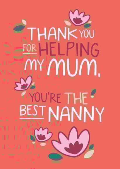 From the Kids | Nanny Mother's Day Card created by Laurent Collective