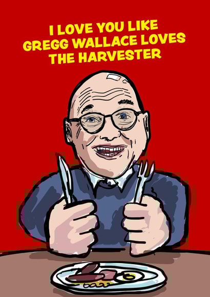 Gregg Wallace Harvester Meme created by MOJO Creative Studio