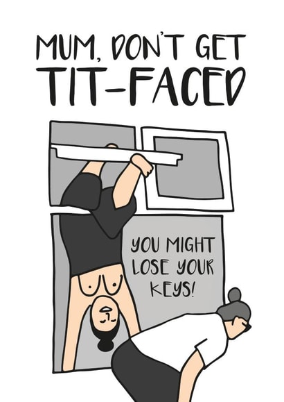 Funny Mother's Day Card - Tits out - Viral Video created by Cookie Design