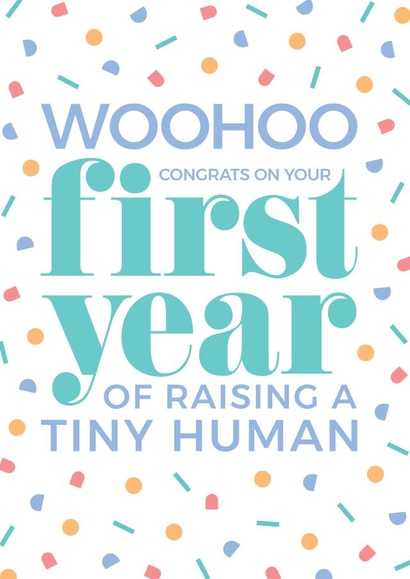 WOOHOO they've done it!  Raising a little human for a whole year created by bump birth & baby 2020