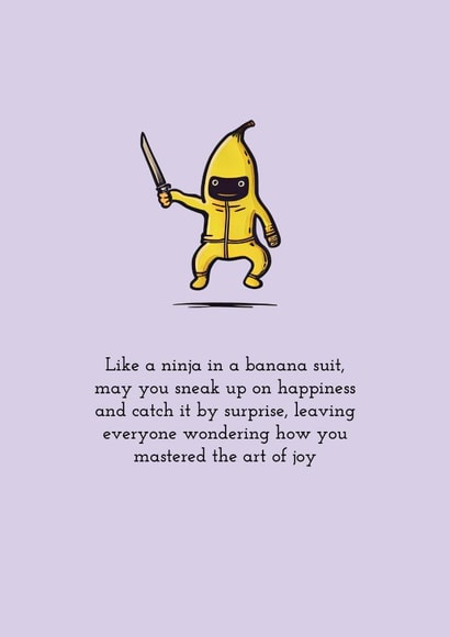 The Banana Suit Ninja - Joyful Stealth created by Chunky Pixel